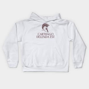 Carthago Delenda Est Kids Hoodie